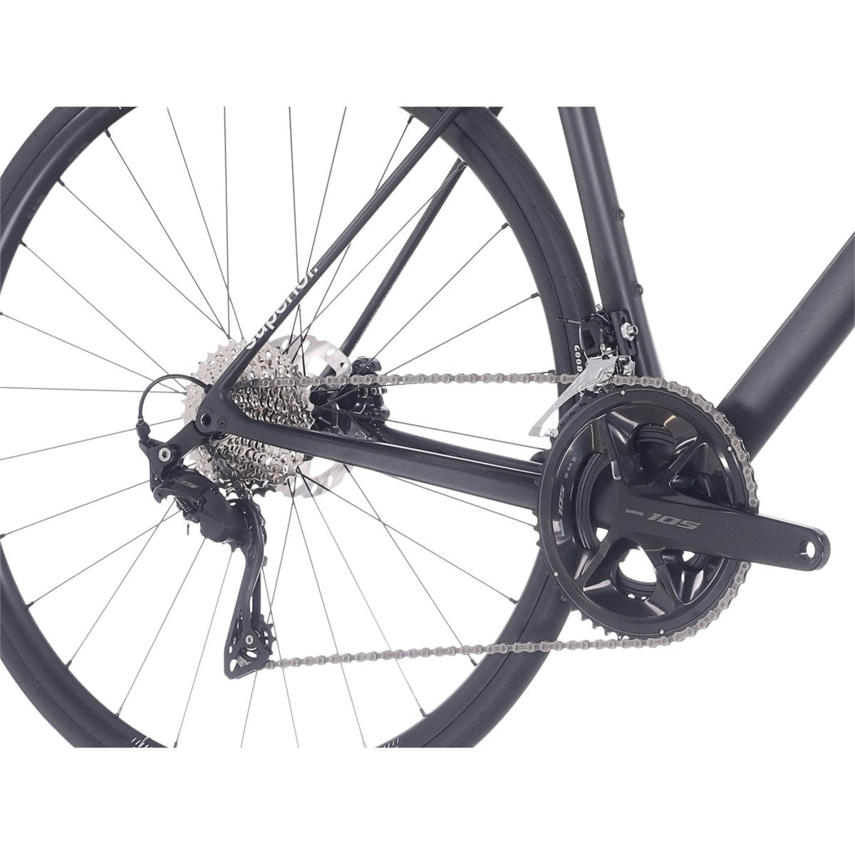 Racercykel allround Superior RR 9.4 Matte Carbon/White