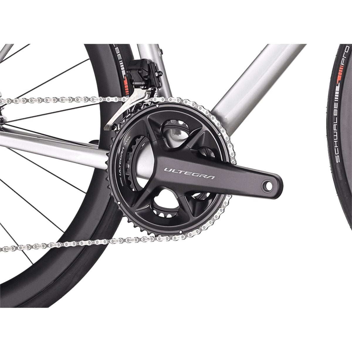 Racercykel allround Superior RR 9.8 Gloss Chrome Silver/Black Metallic