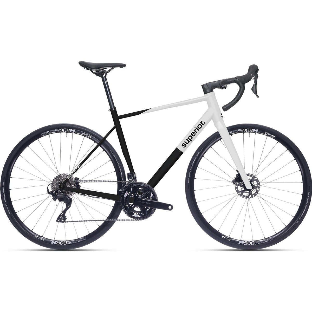 Racercykel allround Superior XR 6.5 GF Gloss Black/White