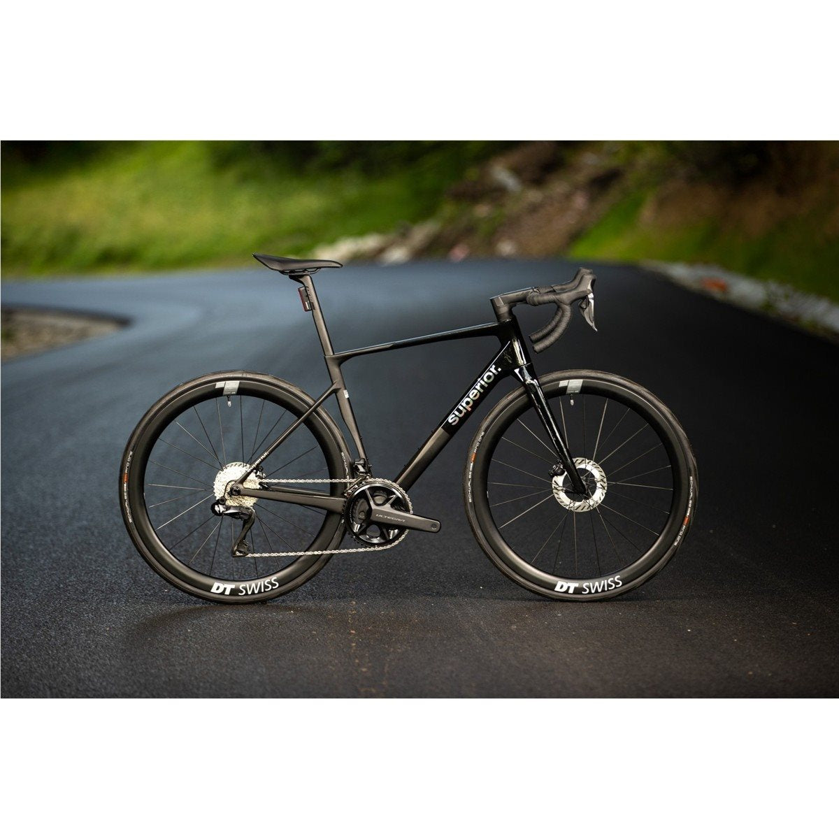 Racercykel allround Superior XR 9.7 GF Gloss Rainbow Black/Carbon