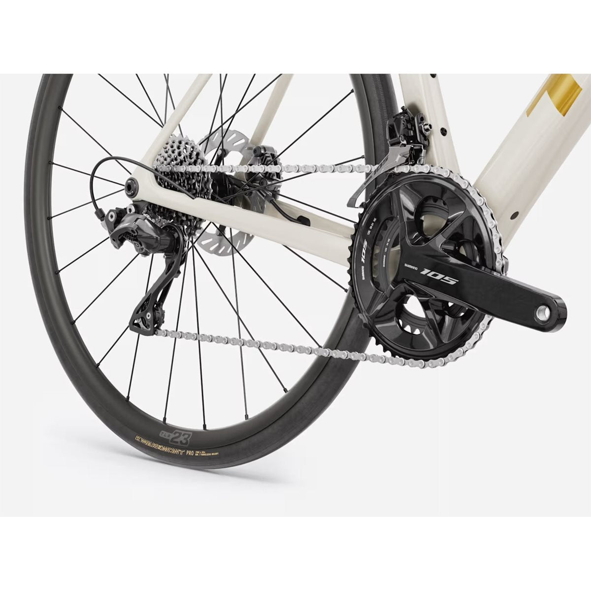 Racercykel allround Trek Domane SL 5 Gen 5 Buff Beige