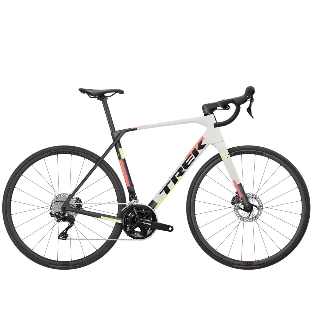Racercykel allround Trek Domane SL 5 Gen 5 Matte Era White/Deep Smoke
