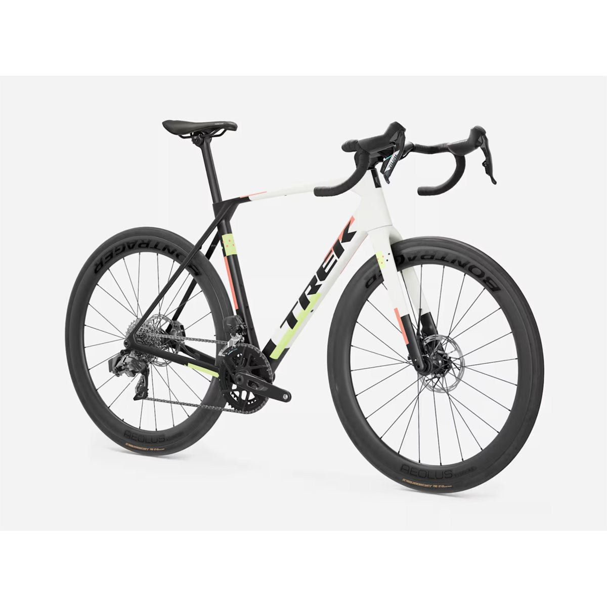 Racercykel allround Trek Domane SL 6 AXS Gen 5 Matte Era White/Deep Smoke