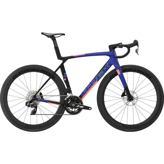 Racercykel allround Trek Madone SL 6 AXS Gen 8 Matte Cobalt/Trek Black/Living Coral