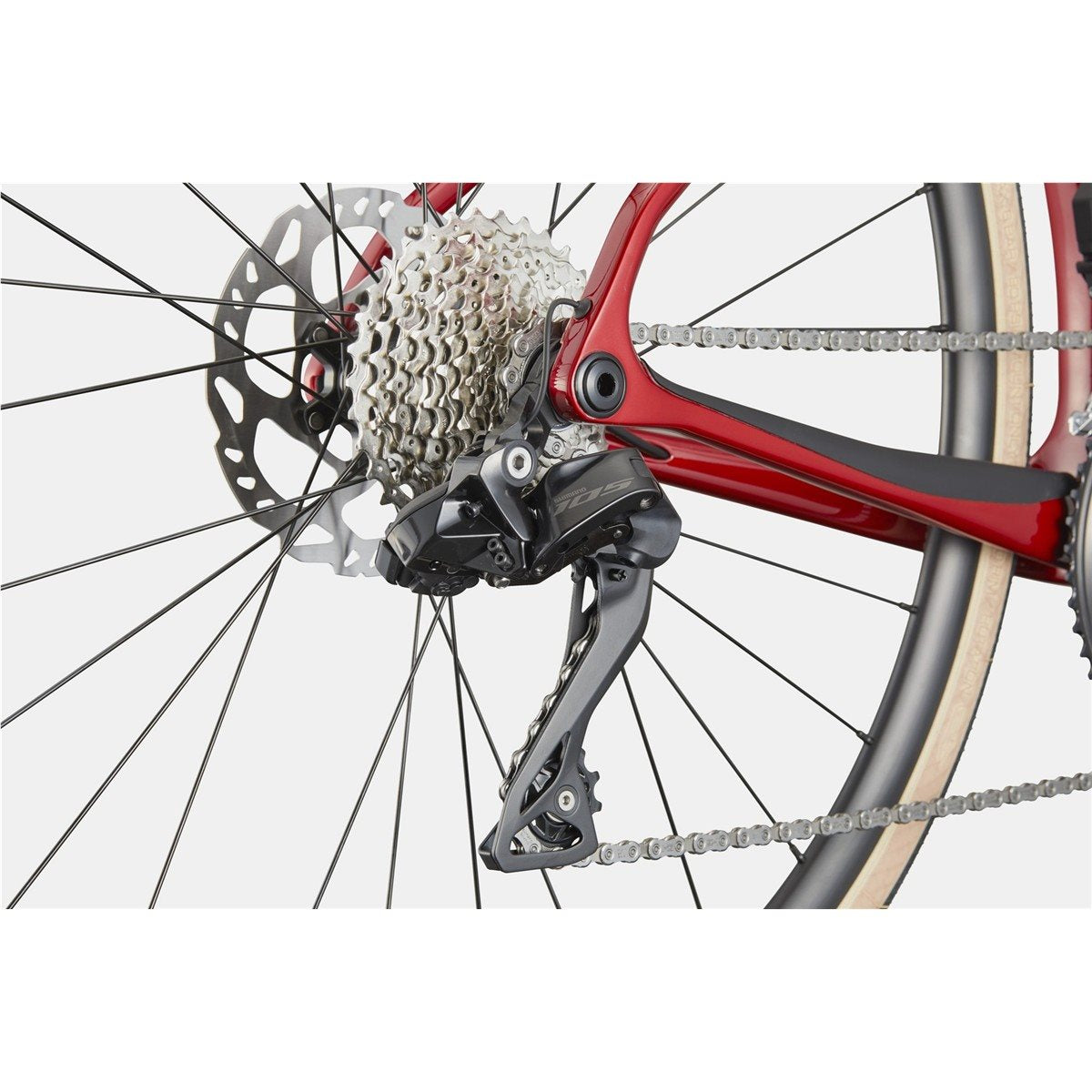 Racercykel Cannondale Synapse Crb 4 Metallic Red