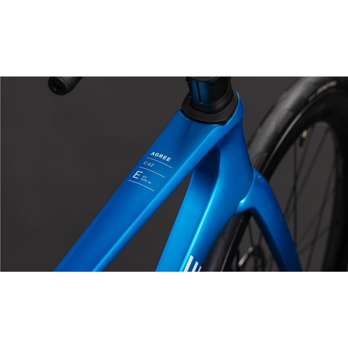 Racercykel Cube Agree C:62 EX Topasblue/White