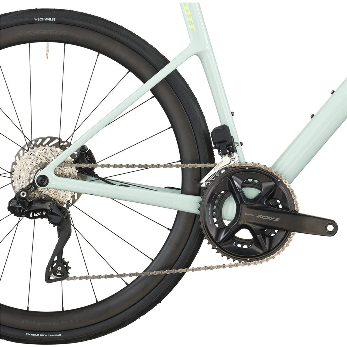 Racercykel Scott Addict 30 Frozen Green