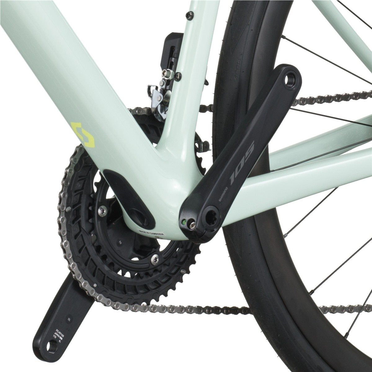 Racercykel Scott Addict 30 Frozen Green