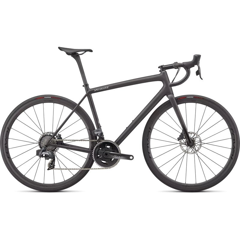 Racercykel Specialized Aethos Pro Etap Carbon / Flake Silver / Gloss Black Fork Fa