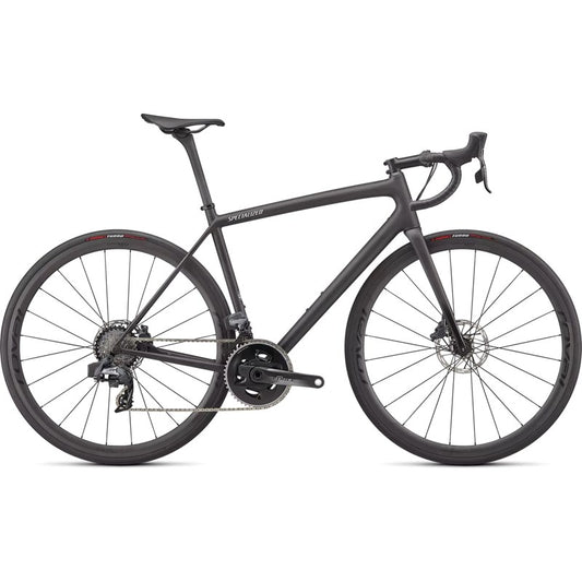 Racercykel Specialized Aethos Pro Etap Carbon / Flake Silver / Gloss Black Fork Fa