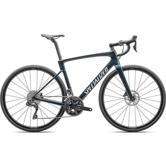 Racercykel Specialized Roubaix Comp Gloss Lagoon Tint Over Carbon