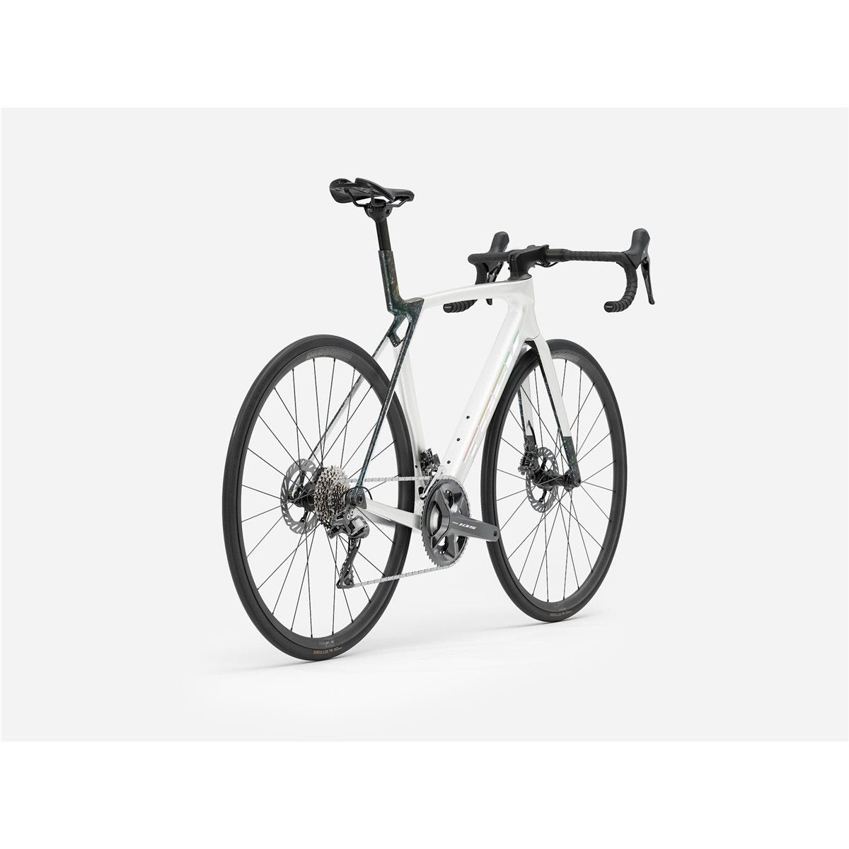 Racercykel Trek Madone SL 5 Gen 8 Crystal White/Deep Smoke