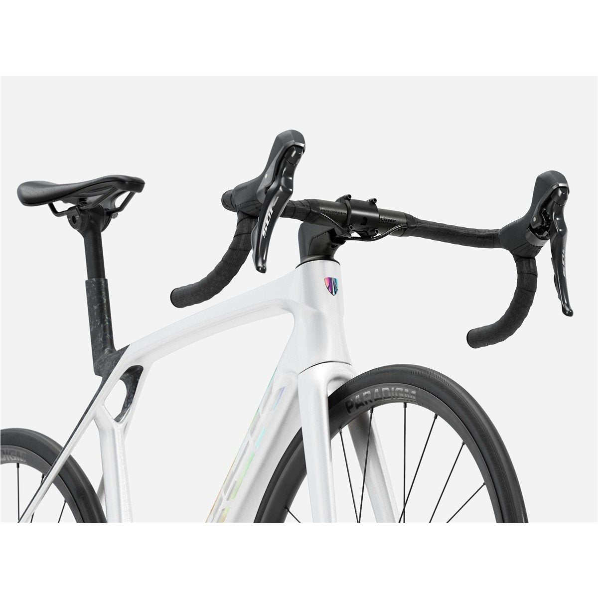 Racercykel Trek Madone SL 5 Gen 8 Crystal White/Deep Smoke