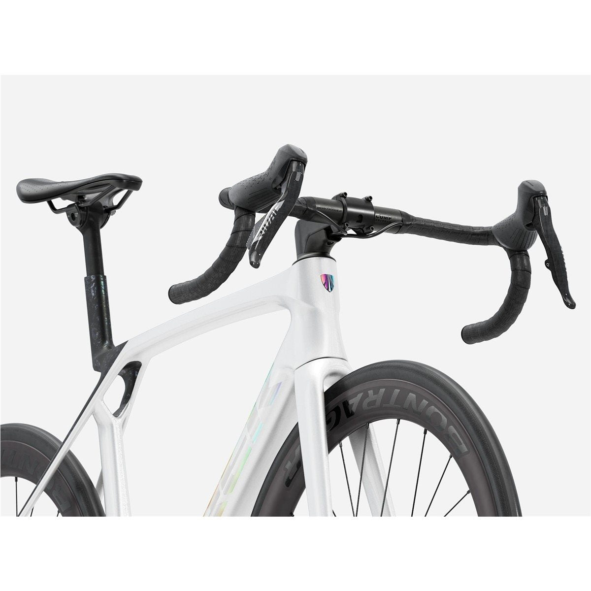 Racercykel Trek Madone SL 6 AXS Gen 8 Crystal White/Deep Smoke