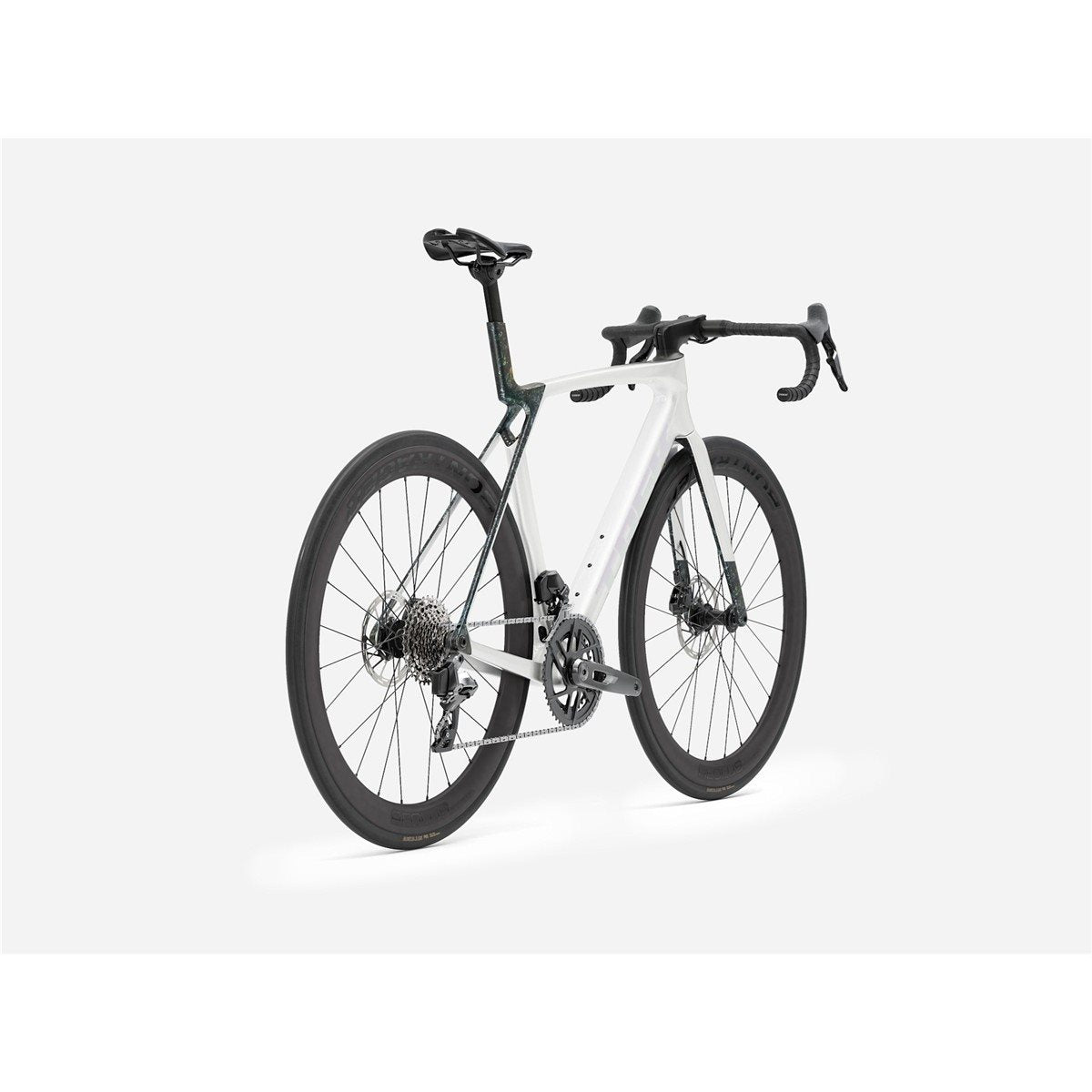 Racercykel Trek Madone SL 6 AXS Gen 8 Crystal White/Deep Smoke