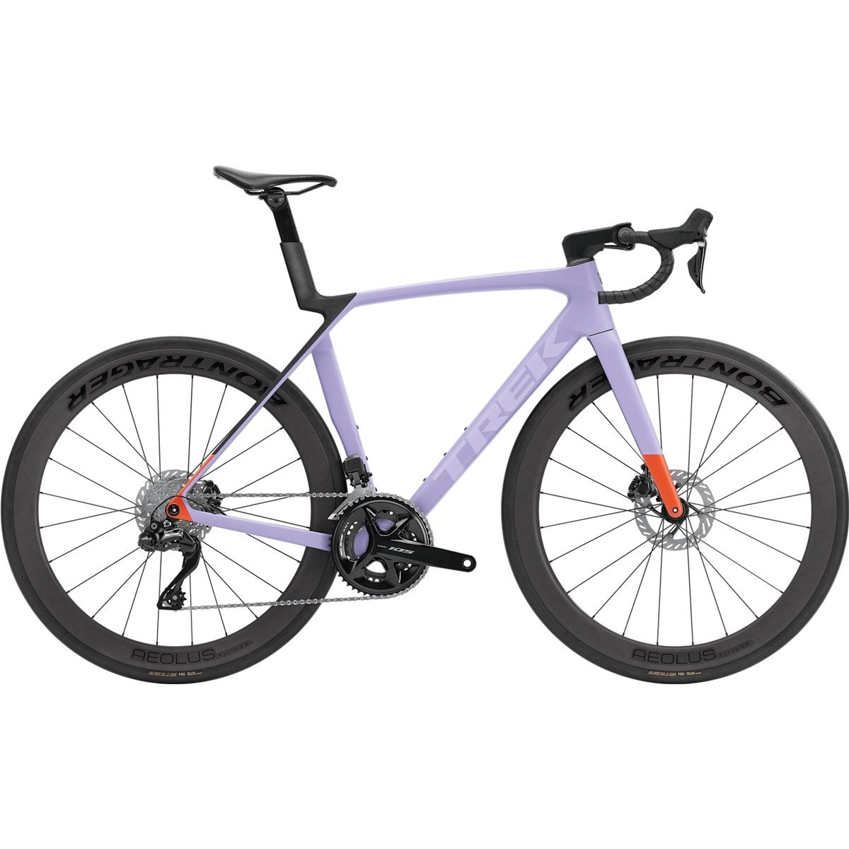 Racercykel Trek Madone SL 6 Gen 8 Lavender Haze/Deep Smoke