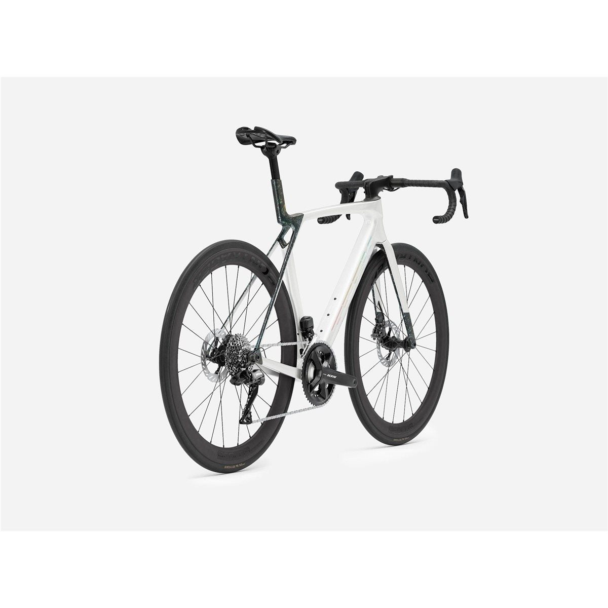 Racercykel Trek Madone SL 7 Gen 8 Crystal White/Deep Smoke