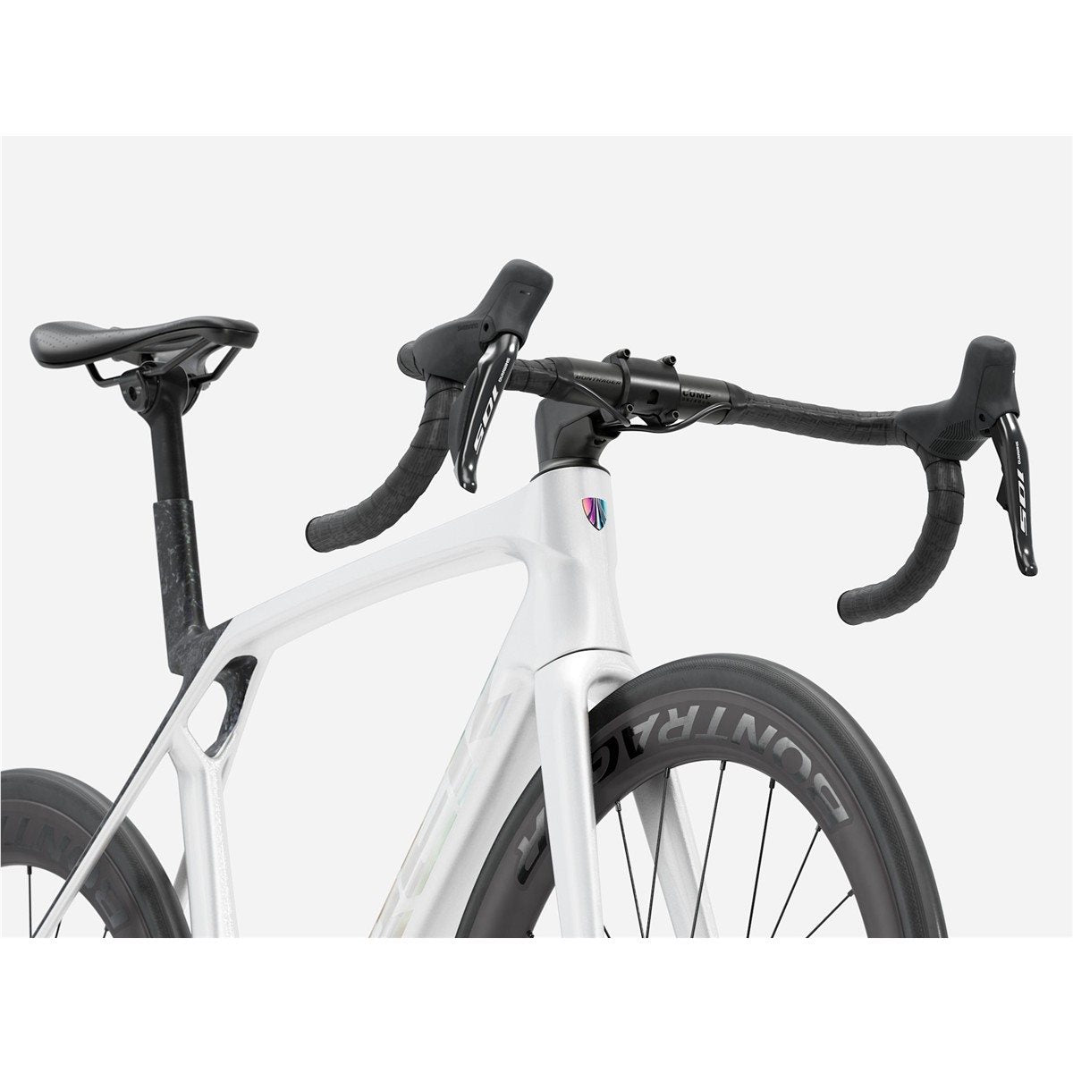 Racercykel Trek Madone SL 7 Gen 8 Crystal White/Deep Smoke