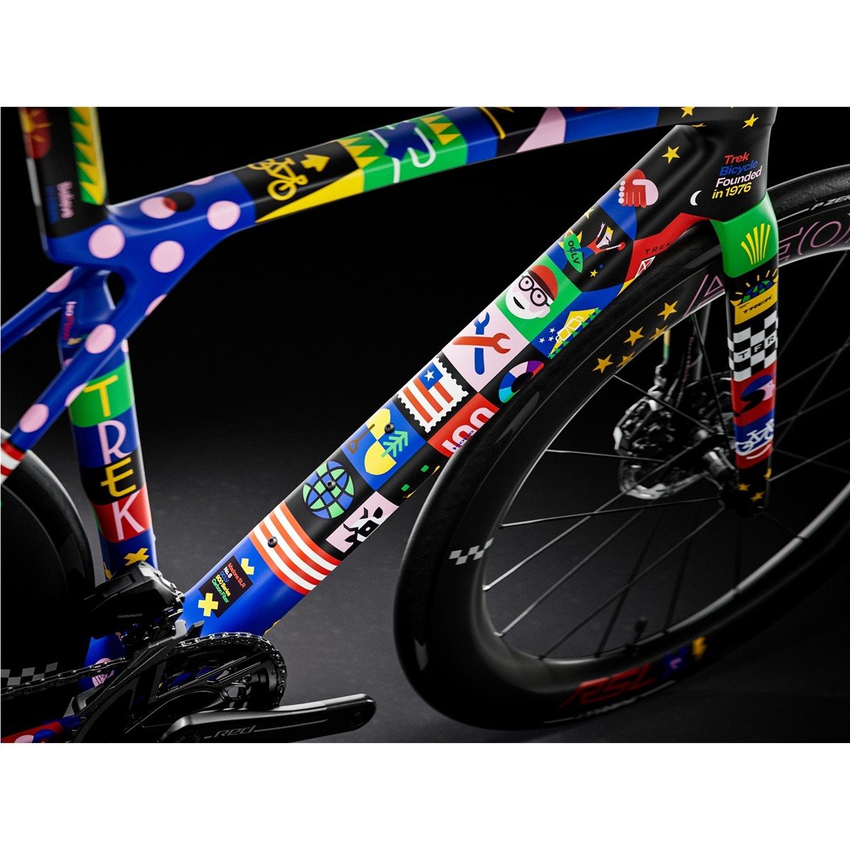 Racercykel Trek Madone SLR 9 AXS Gen 8 - The First 50 ICON