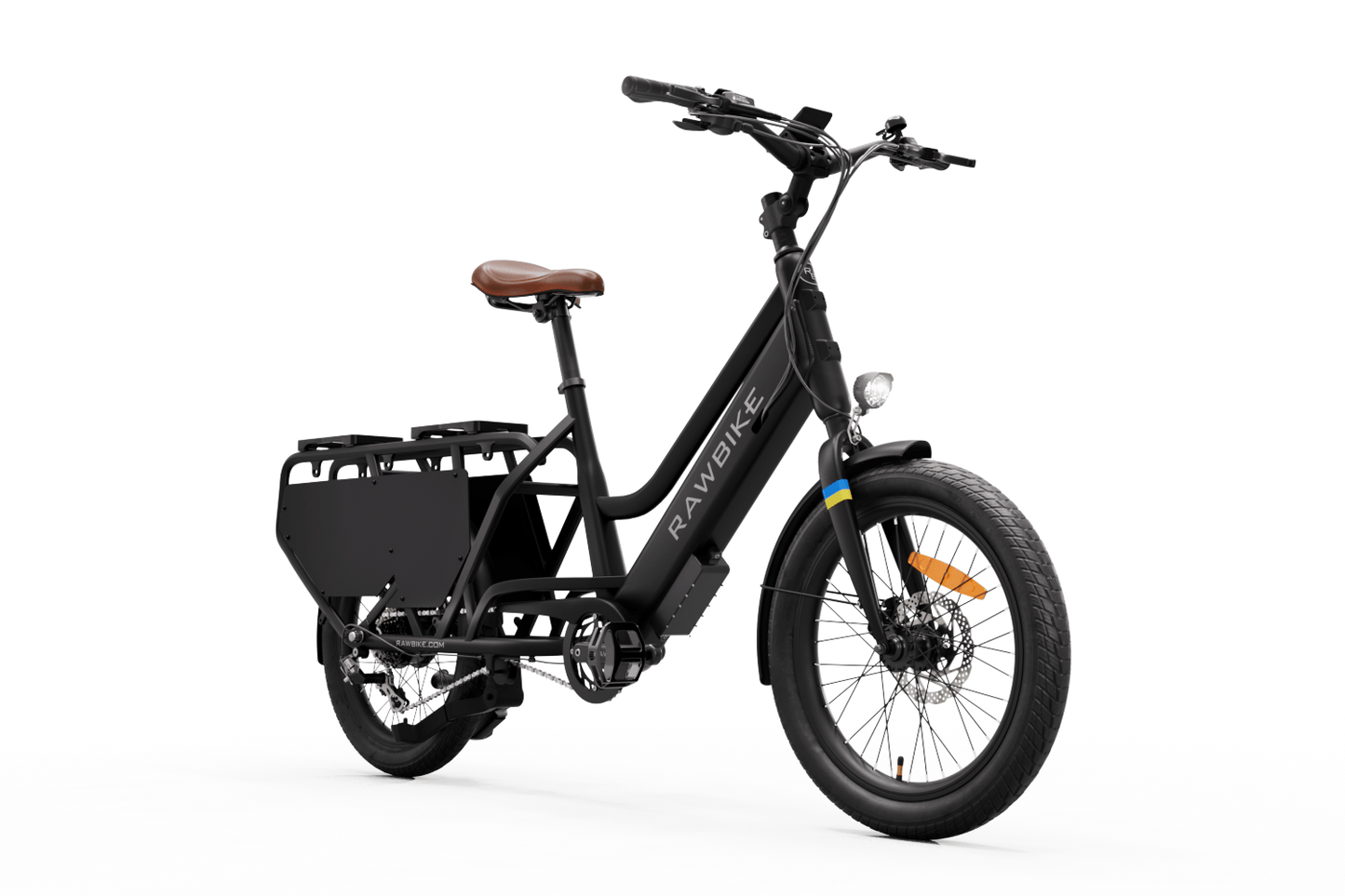 RAWBIKE Longtail Elcykel Jet black