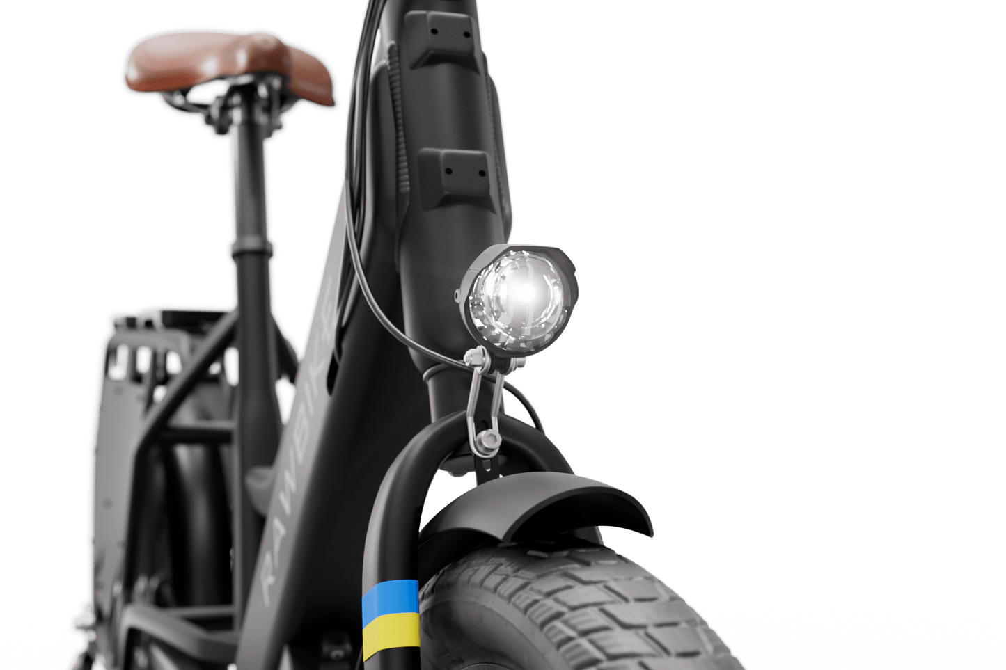 RAWBIKE Longtail Elcykel Jet black