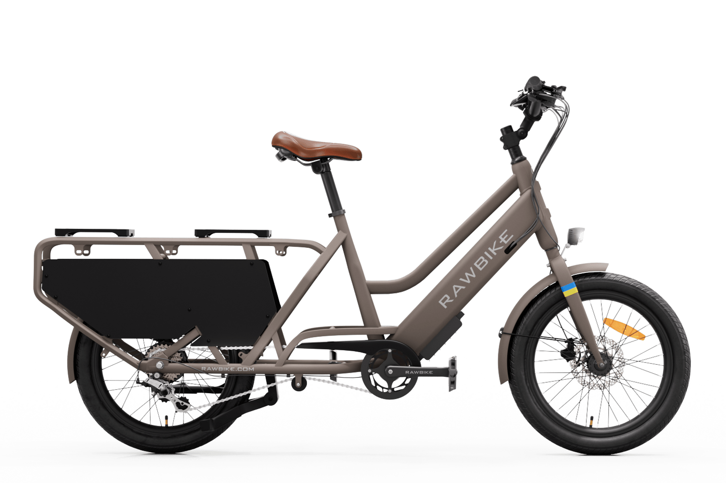 RAWBIKE Longtail Elcykel Sand beige
