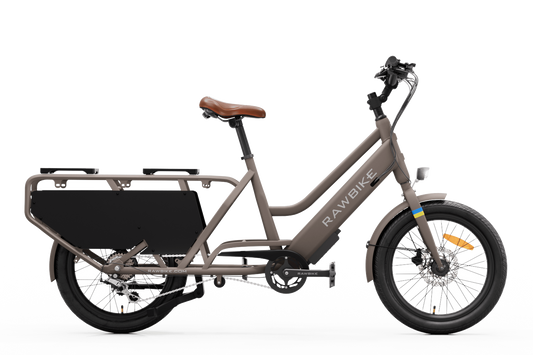 RAWBIKE Longtail Elcykel Sand beige