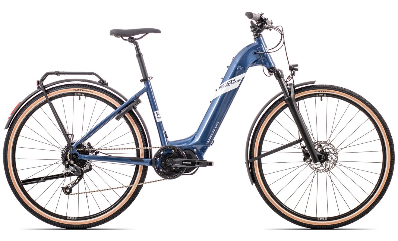 Rock Machine Elcykel Hybrid Crossride E400 Touring_23 Navy/Silver