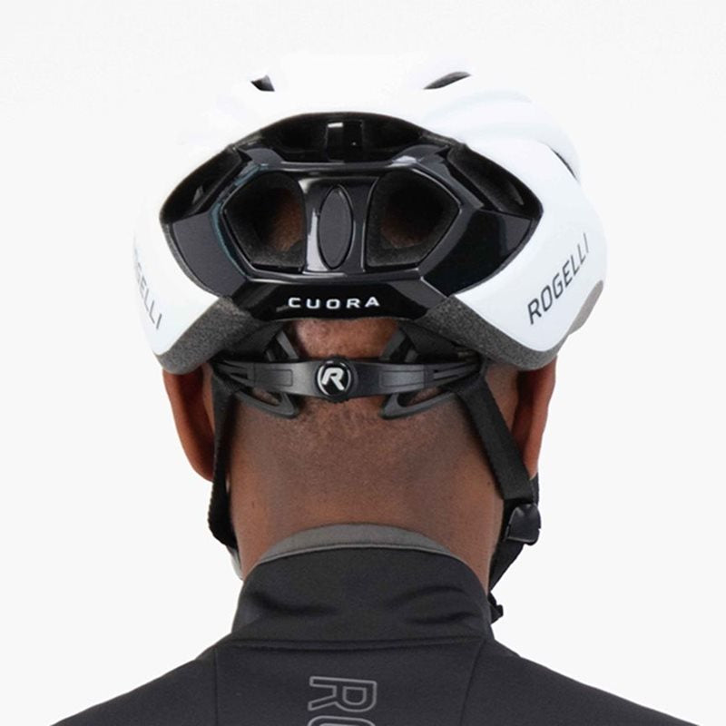 Rogelli Cykelhjälm Cuora White/Black