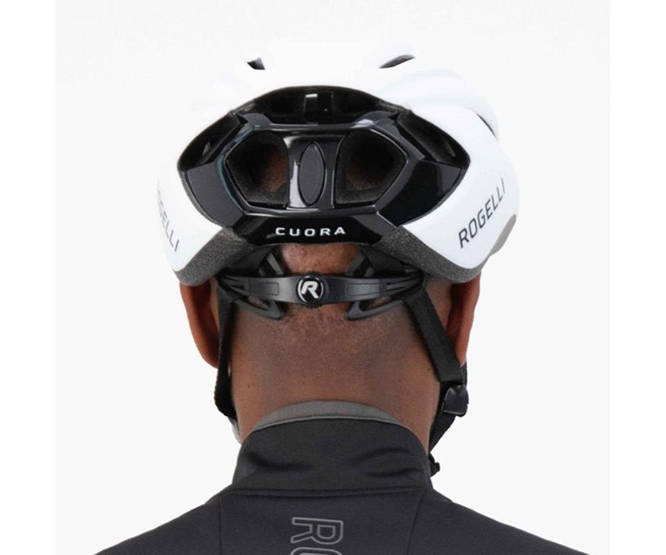 Rogelli Cykelhjälm Cuora White/Black