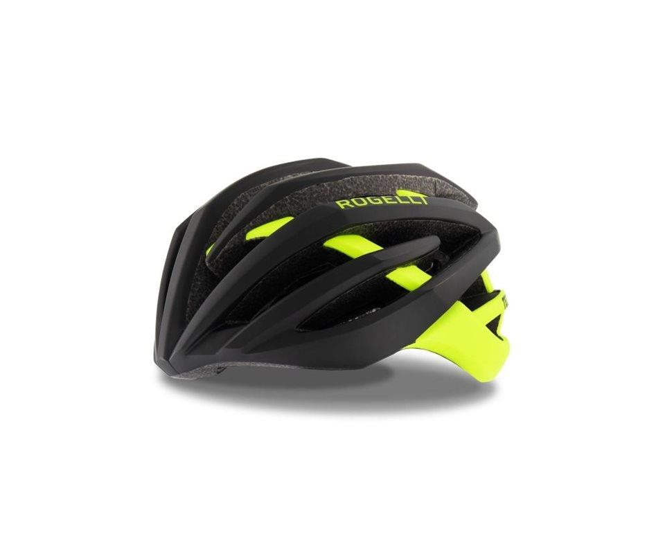 Rogelli Cykelhjälm Tecta Black/Fluor