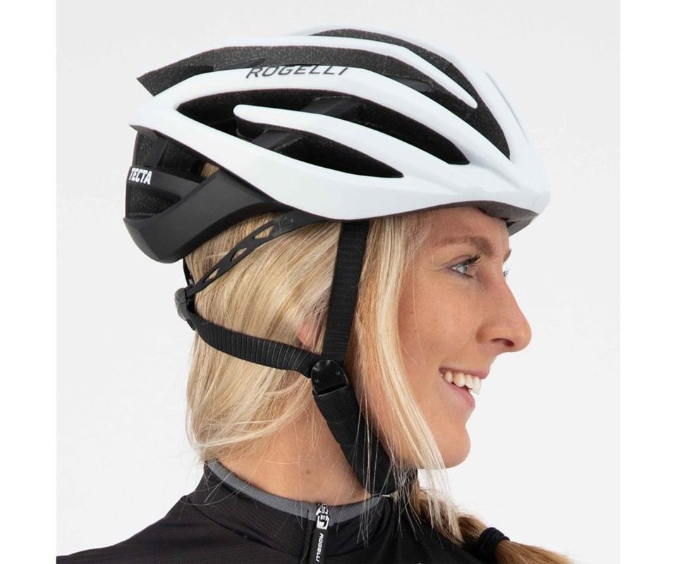 Rogelli Cykelhjälm Tecta White/Black