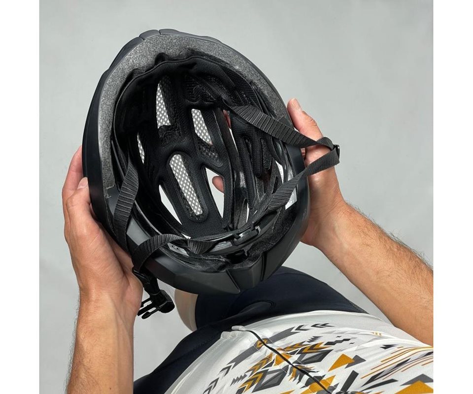 Rogelli Cykelhjälm Tecta White/Black
