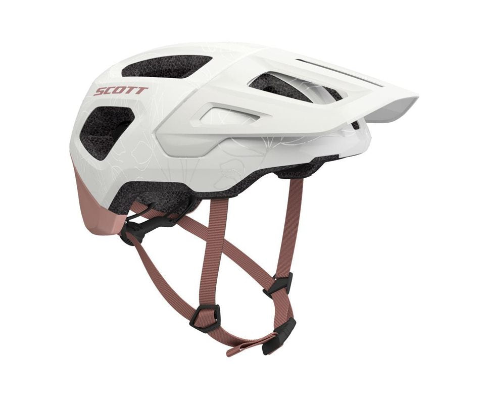 Scott Cykelhjälm Jr Argoplus Mips White/Light Pink