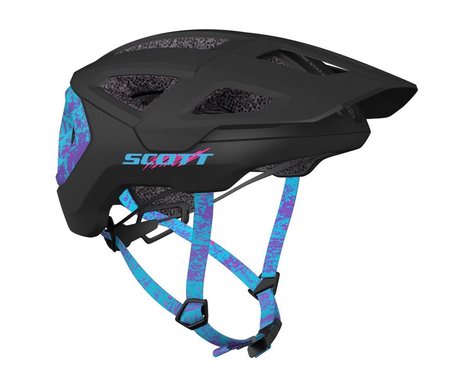 Scott Cykelhjälm Tago Plus MIPS Black/Marble Purple