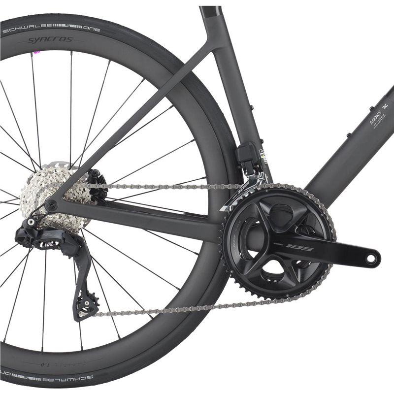 Scott Racercykel Addict RC 30 Carbon Black
