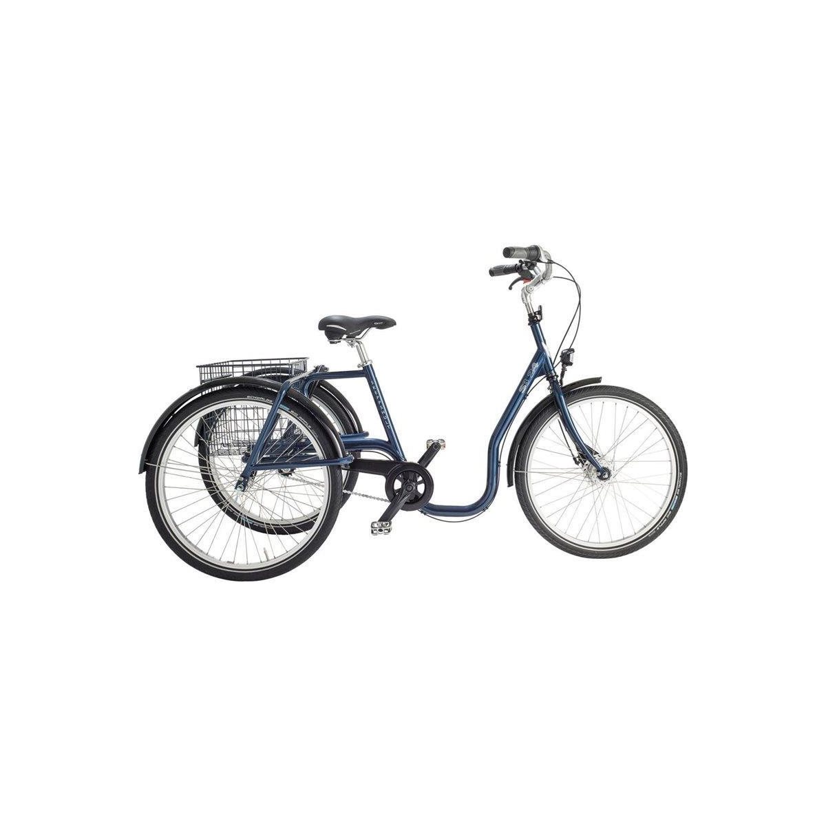 Skeppshult Trehjuling S3 Standard 24 7-Växlad Blåbärsblixt