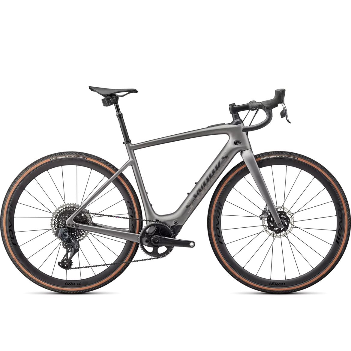 Specialized Elcykel Creo SL S-Works Carbon Evo Brushed/Smoked Liquid Metal/Black