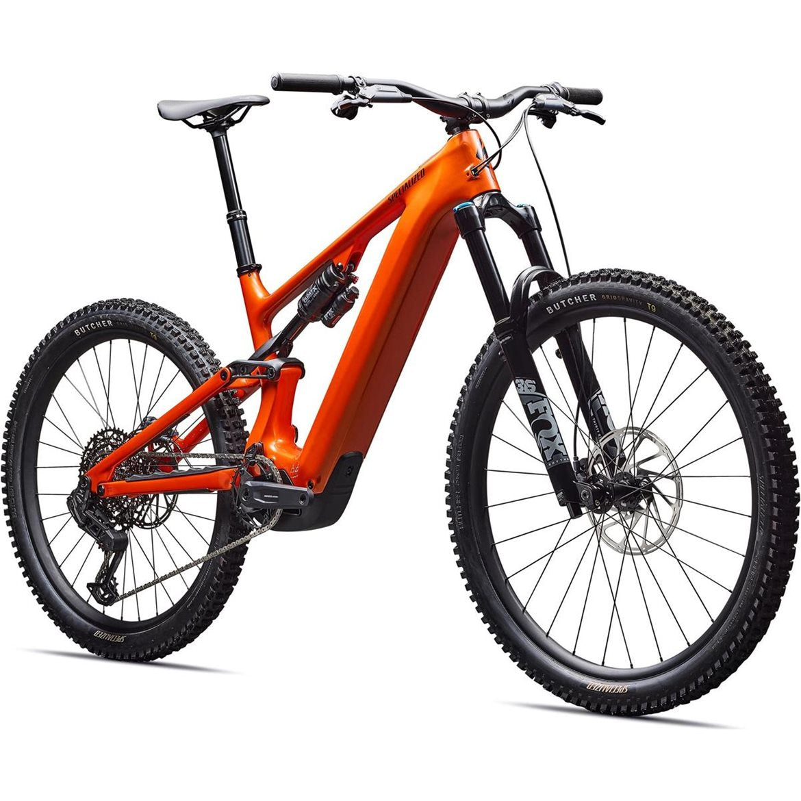Specialized Elcykel Levo Comp Carbon G4 Gloss Orange Tint Over Silver