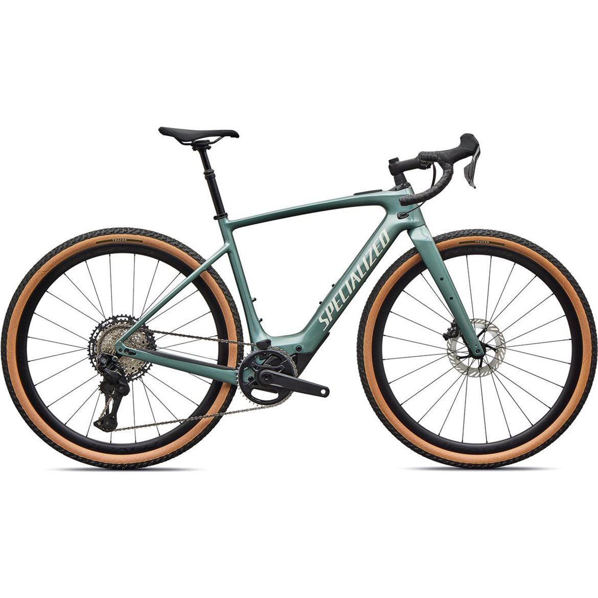 Specialized Elcykel Turbo Creo 2 Carbon Expert Grön