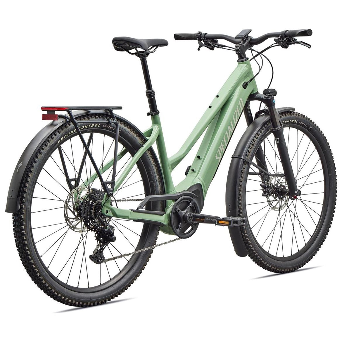 Specialized Elcykel Turbo Tero 4.0 EQ Step-Through Grön