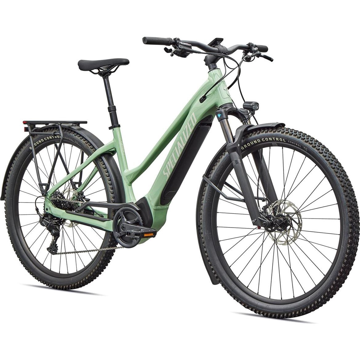 Specialized Elcykel Turbo Tero 4.0 EQ Step-Through Grön