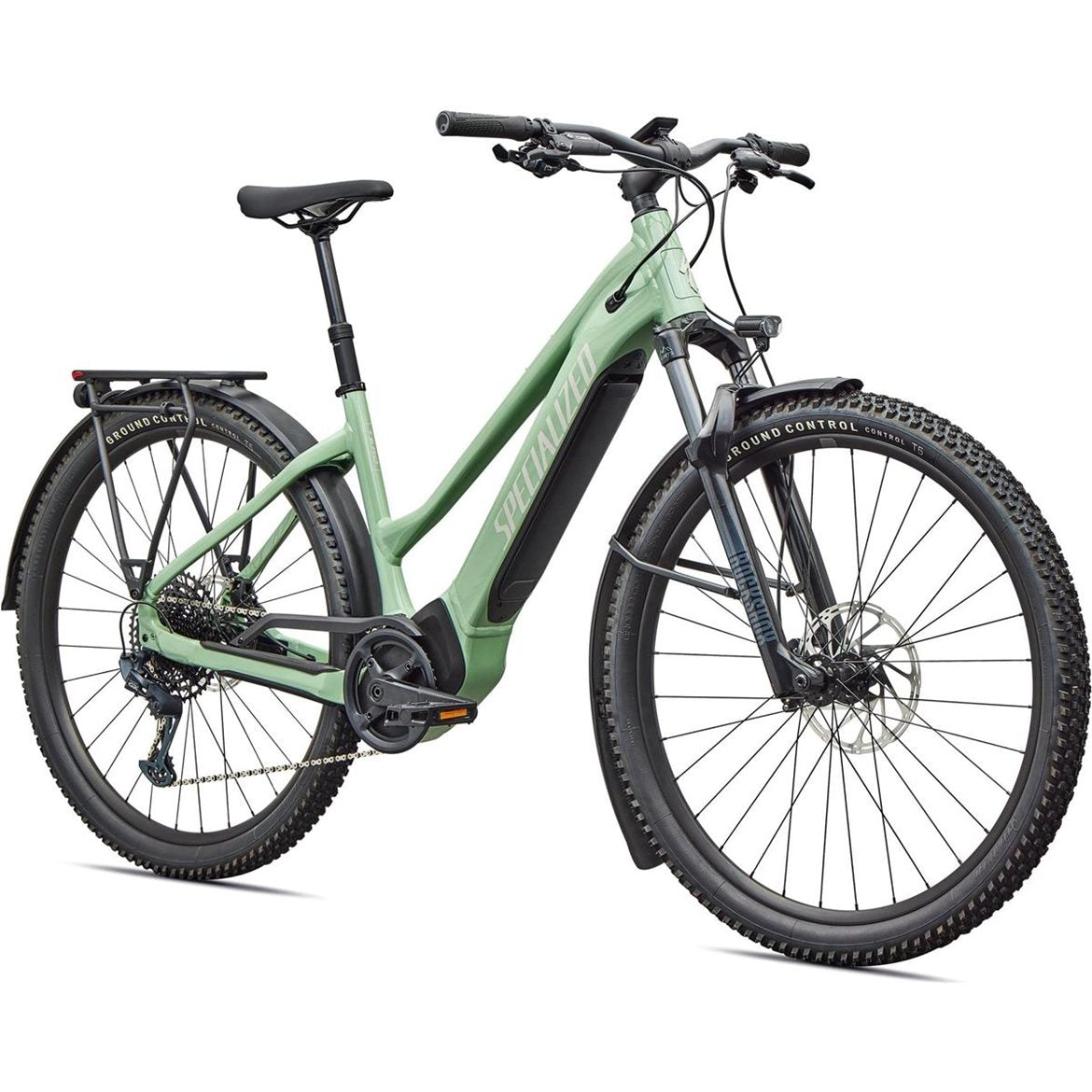Specialized Elcykel Turbo Tero 5.0 EQ Step-Through Grön