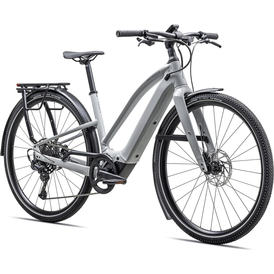 Specialized Elcykel Vado SL 2 5.0 ST EQ Gloss Dove Gray