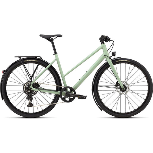 Specialized Hybridcykel Sirrus X 2.0 EQ Step-Through Grön