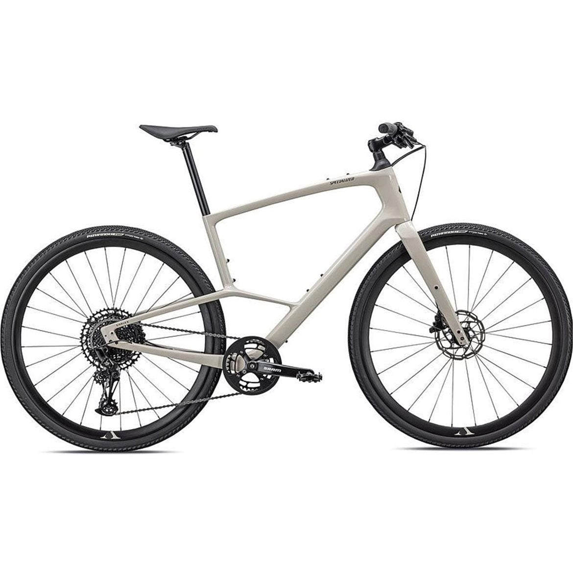Specialized Hybridcykel Sirrus X 5.0 Black/Chrome Silver