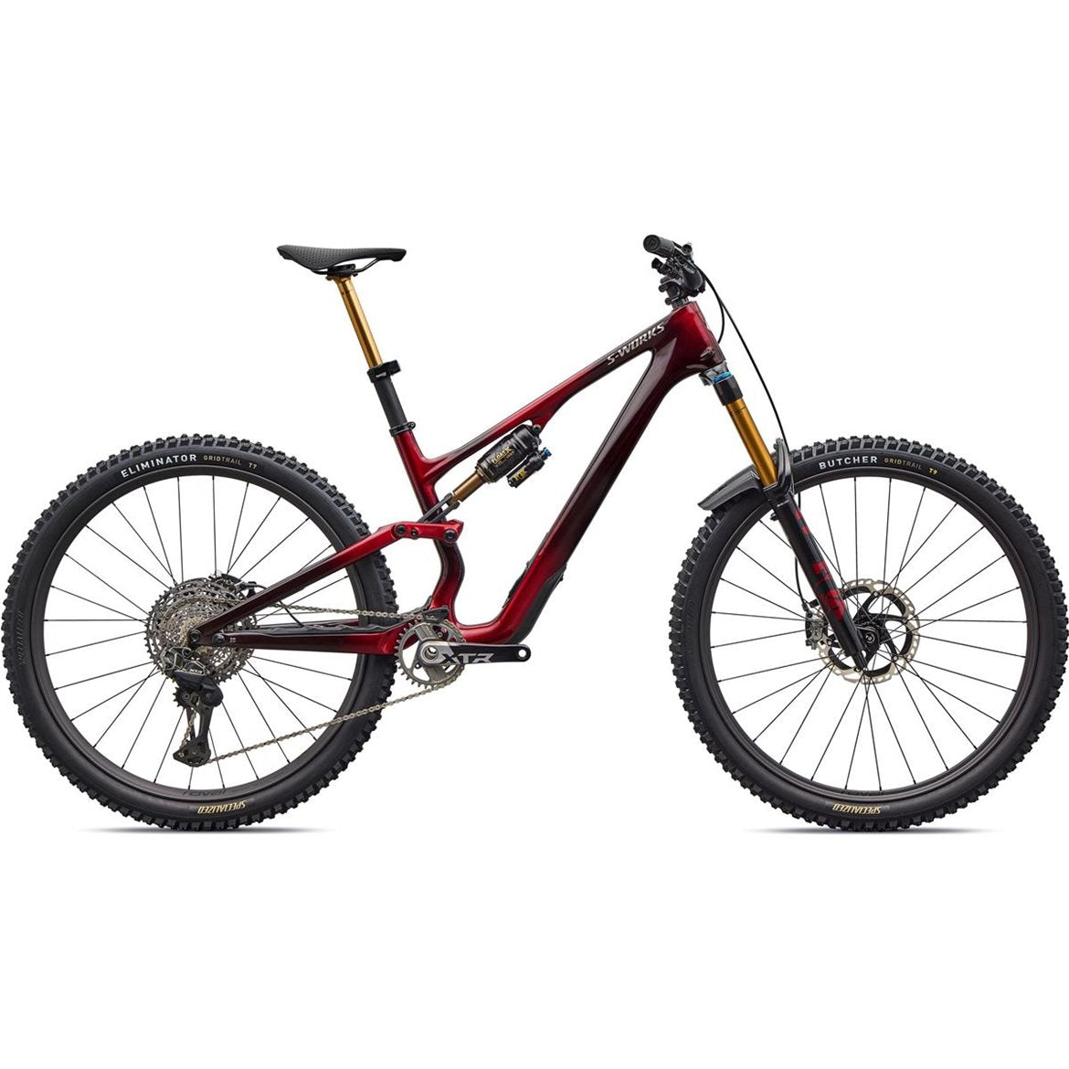 Specialized Mountainbike Stumpjumper 15 EVO S-Works Di2 Röd