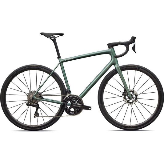 Specialized Racercykel Aethos 2 S-Works Di2 Grön