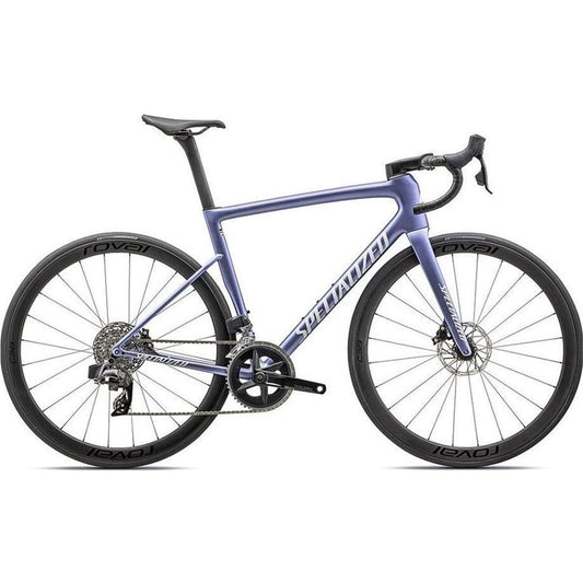 Specialized Racercykel Tarmac SL8 Expert Satin Powder Indigo Tint Over Silver