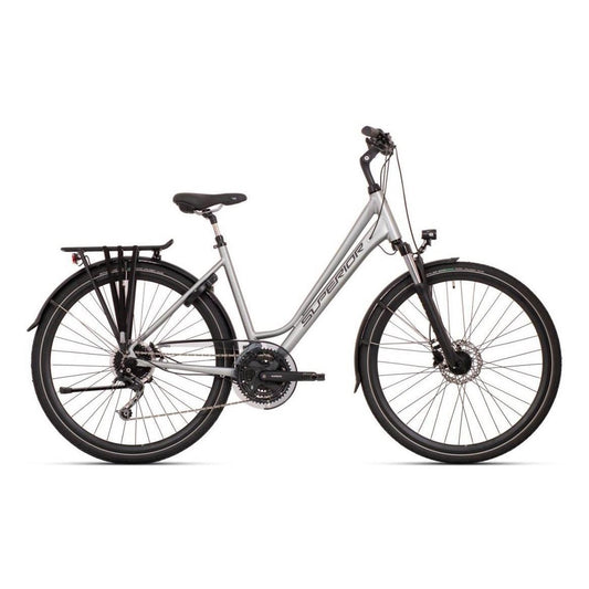 Superior Hybridcykel Stk 500 L Matte Grey/Green